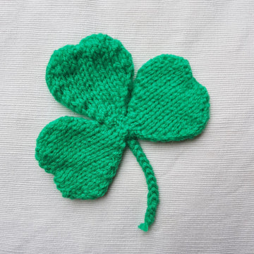 Knitted Shamrock