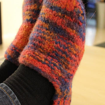 Monroe's Slippers - Felted Seamless Mules
