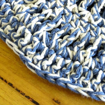 Chunky Cotton Crochet Tote Bag