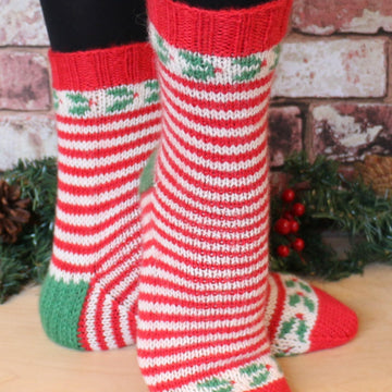 Jolly Holly Socks