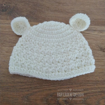 Bunnies and Bears Hat and Bonnet Set