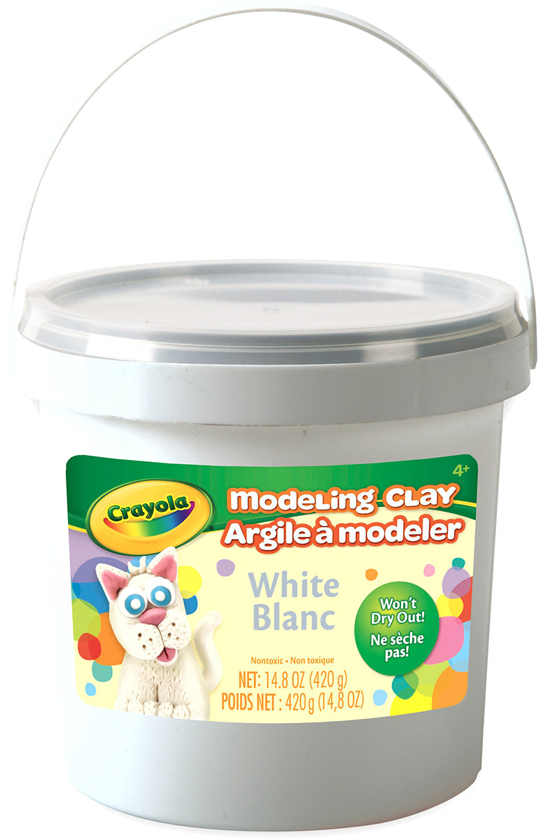 Crayola Modeling Clay 15oz - White
