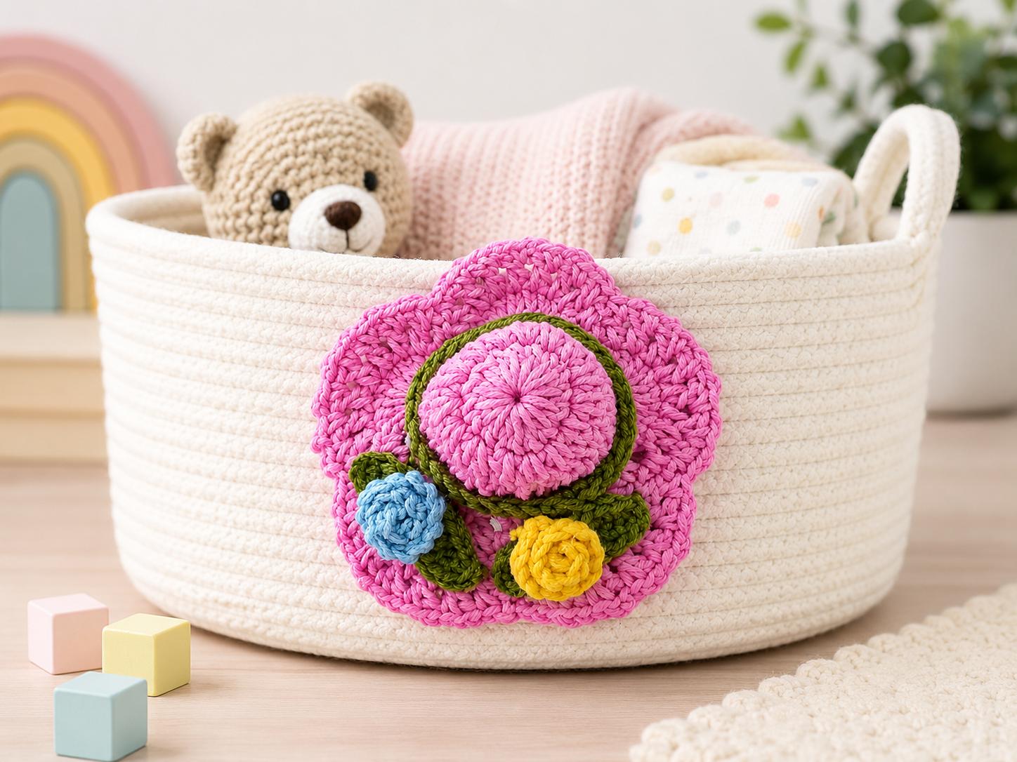 Crochet Hat Keychain Pattern – Mini Hat Bag Charm | PDF + Video Tutorial