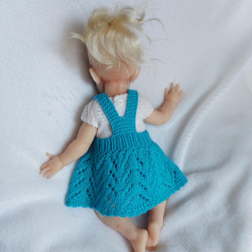 Lace Skirt with Straps for 13 Inch Dolls