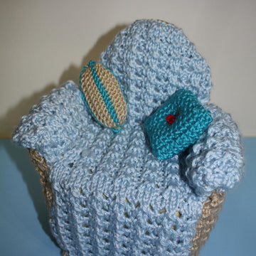 Sofa Tissue Box Cover- KNIT