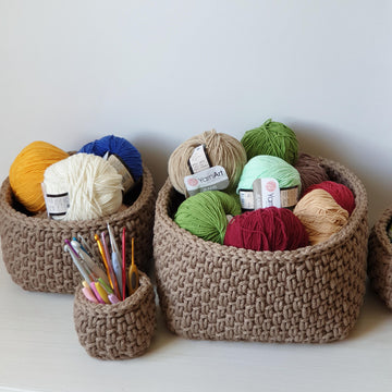 Nesting Wicker Baskets