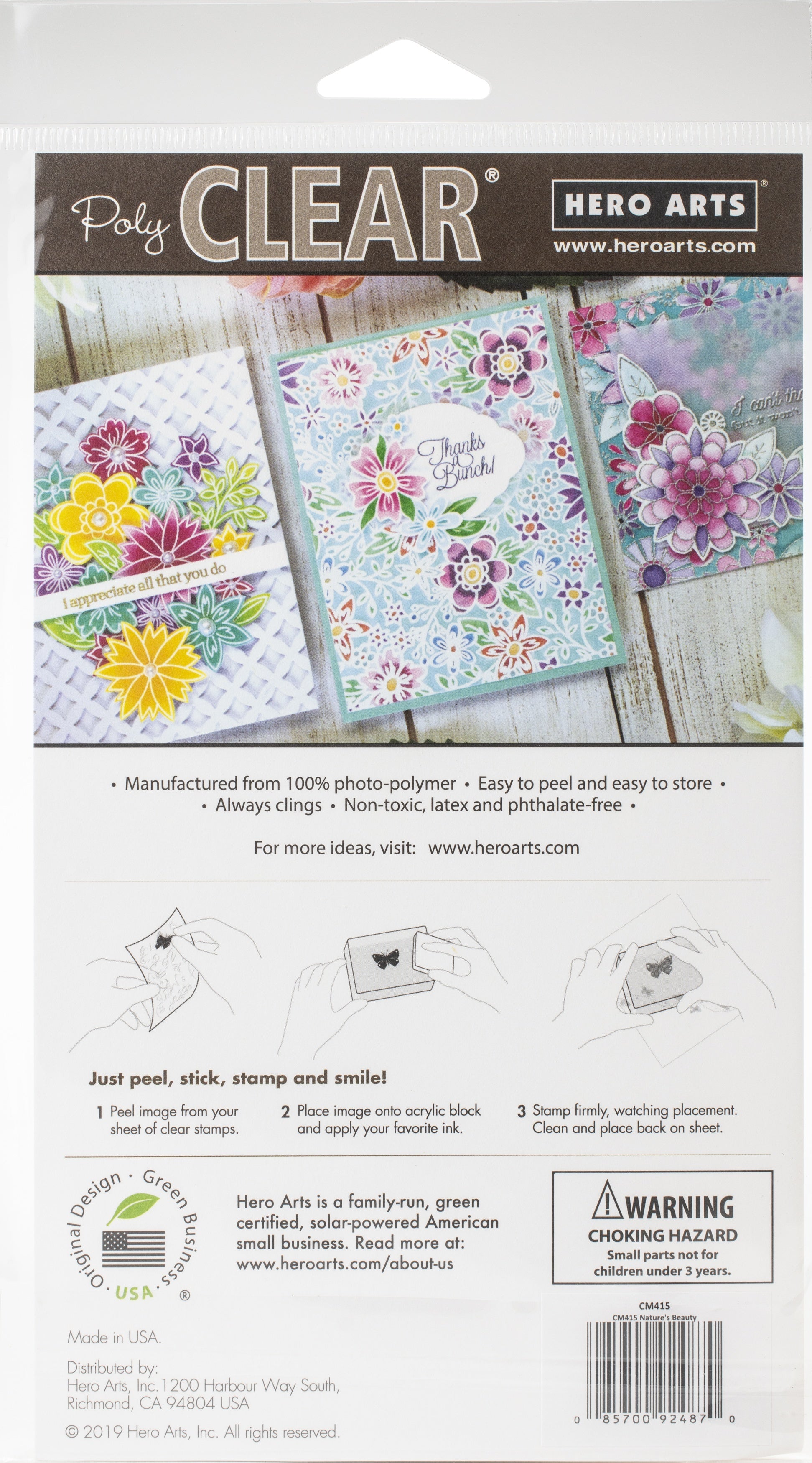 Hero Arts Clear Stamps 4"X6" - Nature's Beauty