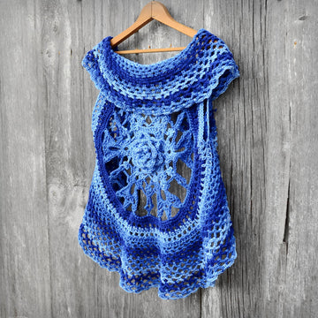 Snowflake Circle Vest