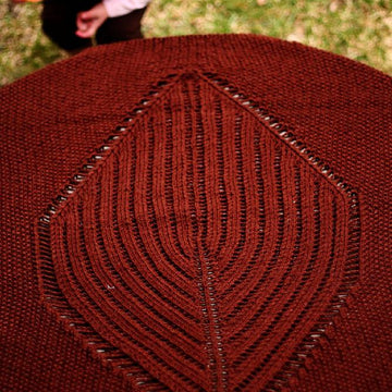Big Leaf Baby Blanket