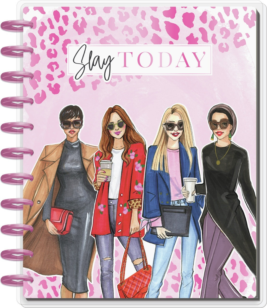 Happy Planner 18-Month Dated Big Planner 8.25"X11.5" - Slay Today X Rongrong, Jul