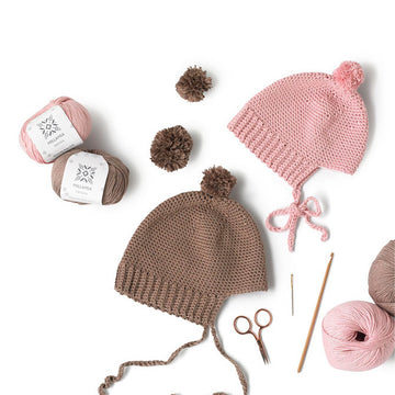 Avery Hat - Crochet Pattern For Babies in MillaMia Naturally Baby Soft by MillaMia