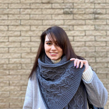 Carl & Clara Scarf - knitting pattern