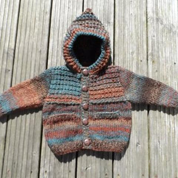 Marbled Baby Hoodie