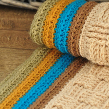 Retro Baby Blanket