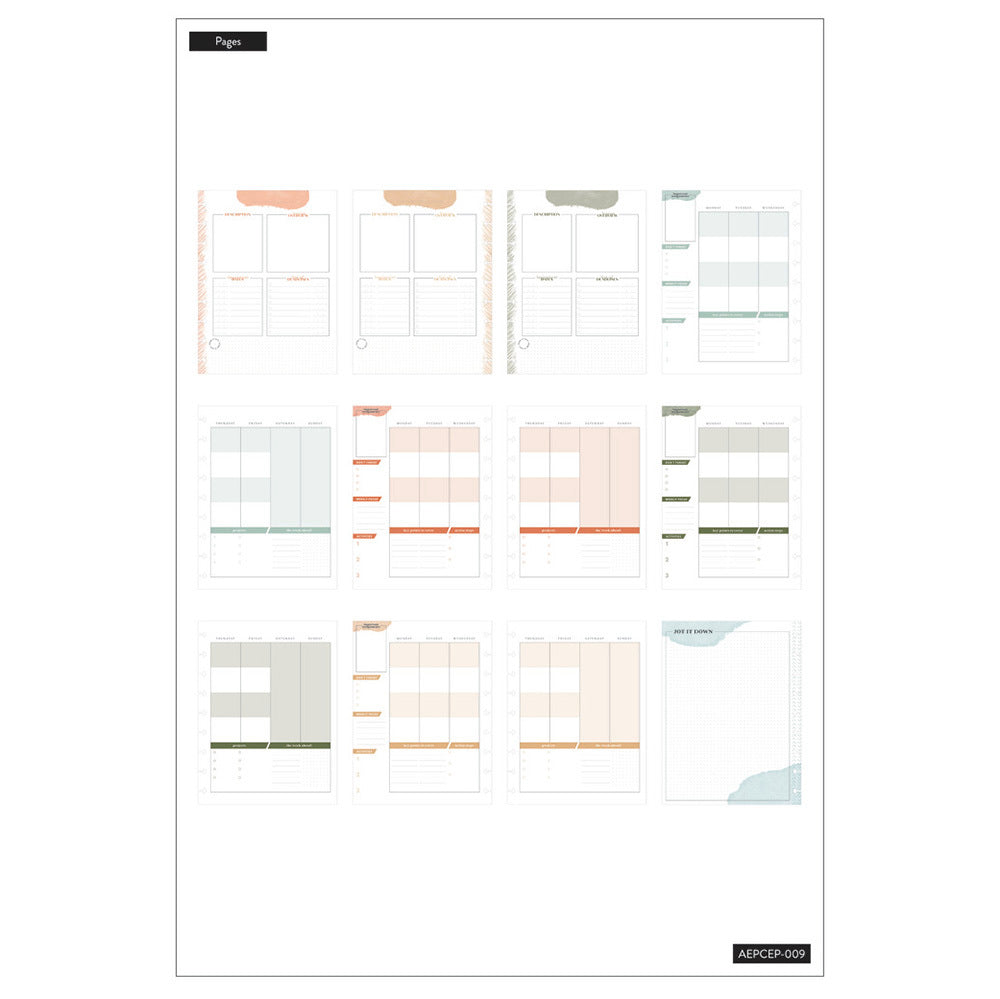 The Happy Planner Homeschool Classic Extension Pack