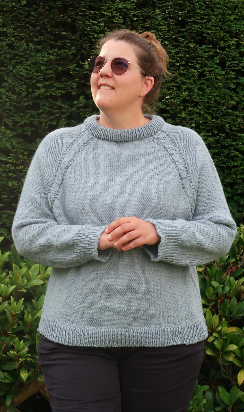 Threaded Raglan Sweater