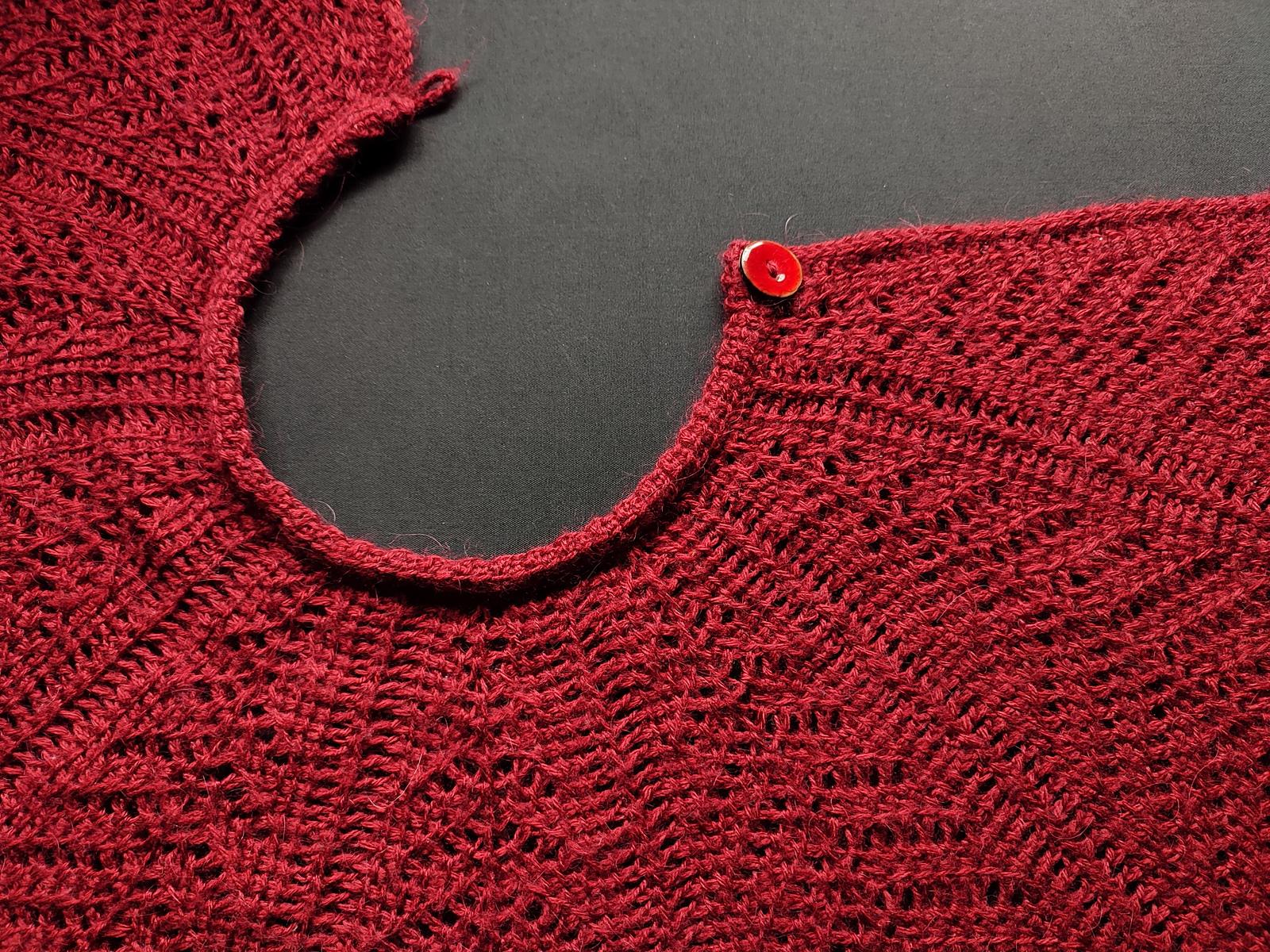 Ruby phoenix capelet