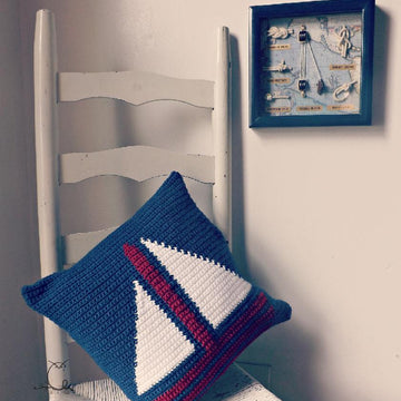 Let's Sail Away Pillow