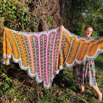 Ribbon Candy Shawl
