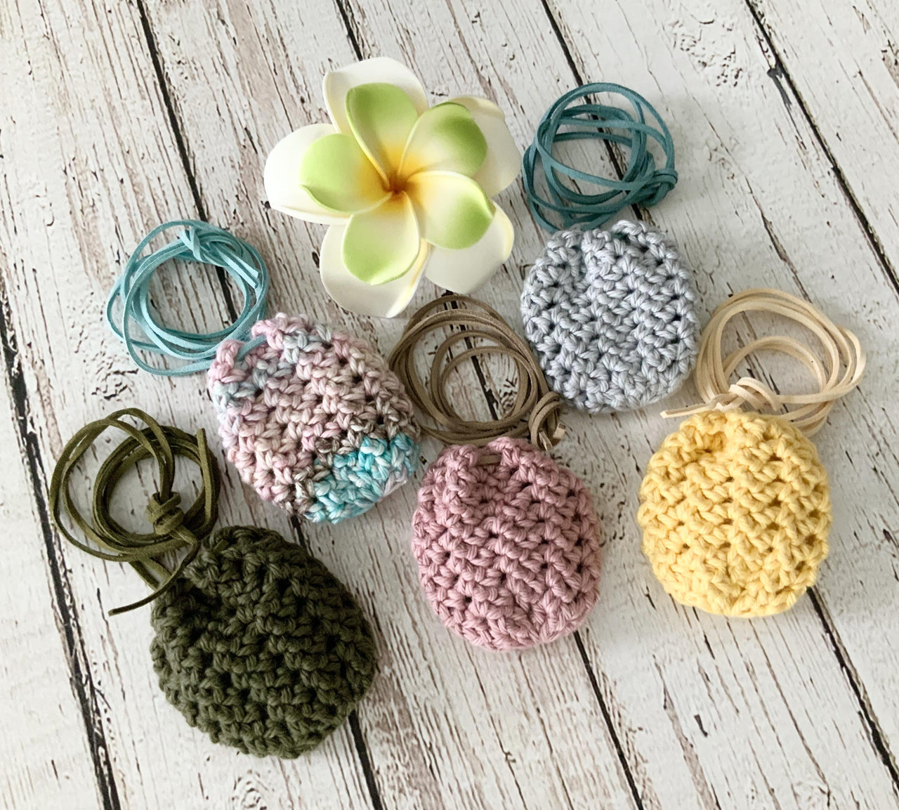 Jasmine’s Gem & Dice Bag Necklace