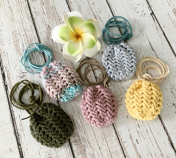 Jasmine’s Gem & Dice Bag Necklace
