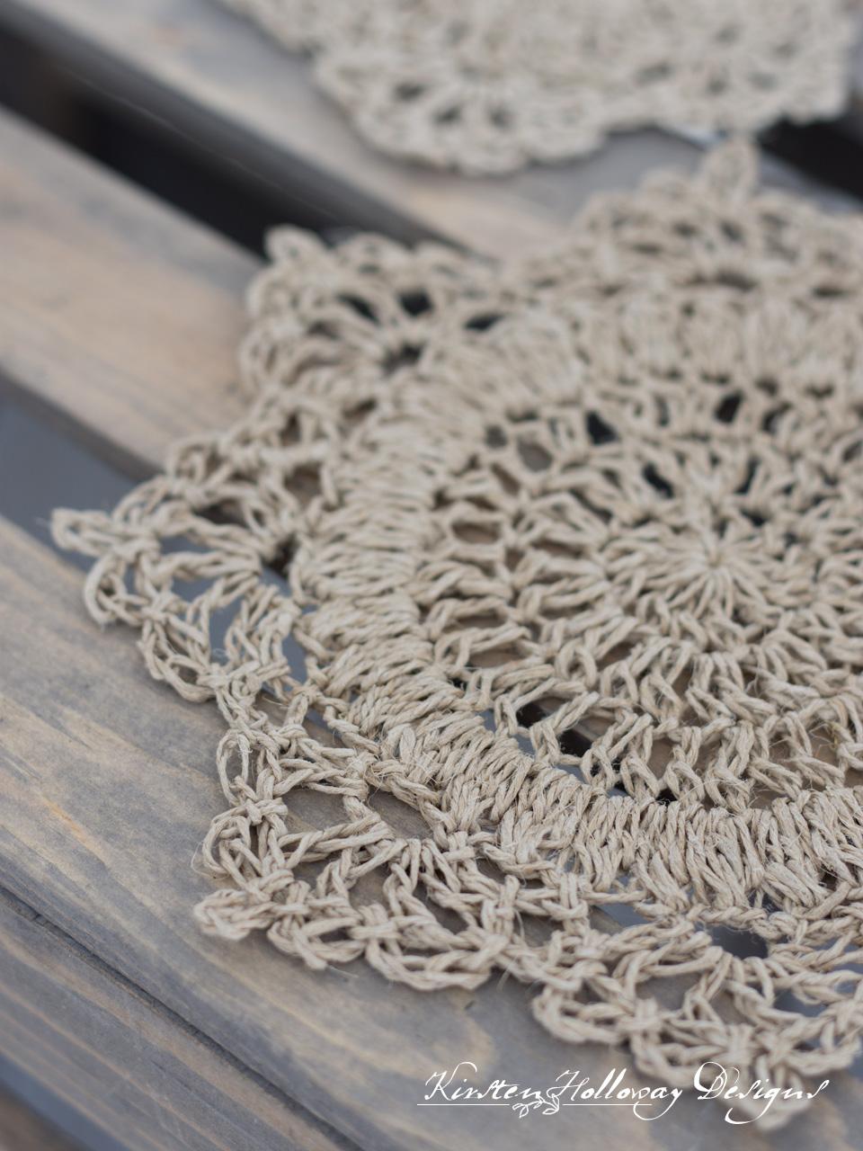 Rustic Elegance Coaster Set