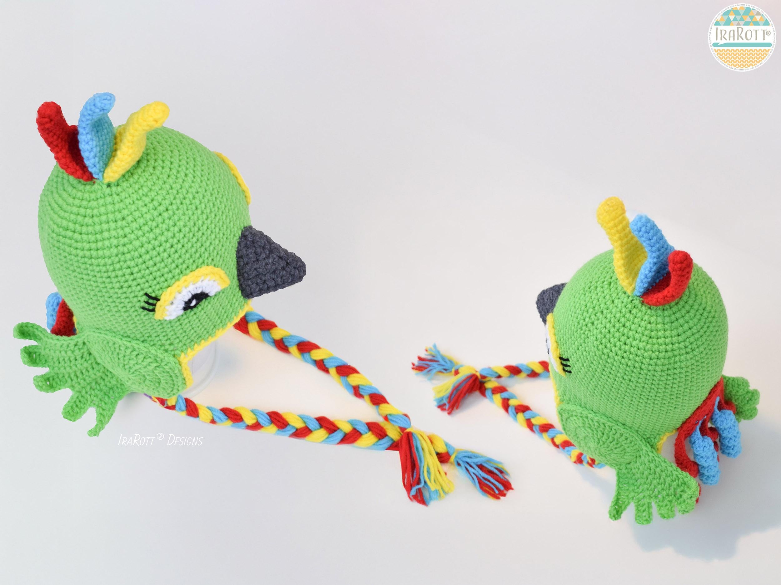 Skye the Parrot Hat