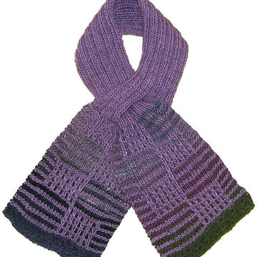 Mosaic Keyhole Scarf