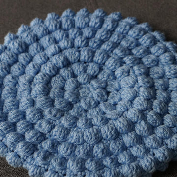 Bobble stitch beret