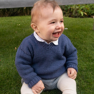 Baby & Kids Mini V-Neck Sweater