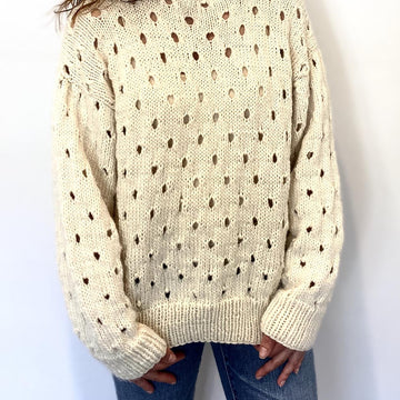 The Eyelet Sweater