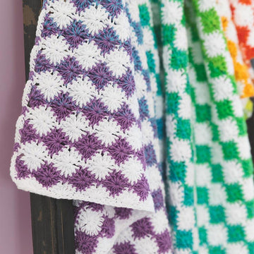 Rainbow Catherine Wheel Blanket