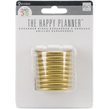 ODDITIES Happy Planner Discs 1.75" 54/Pkg - Gold 1.75"