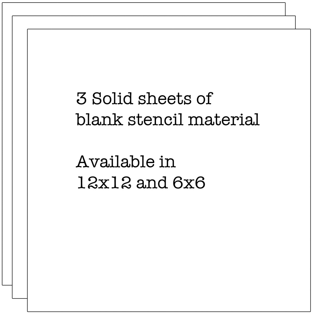The Crafter's Workshop Crafter's Workshop Template 12"X12" - Stencil Sheets