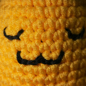 Classic Cheese-kun Amigurumi Emotional Support Cheese Blob