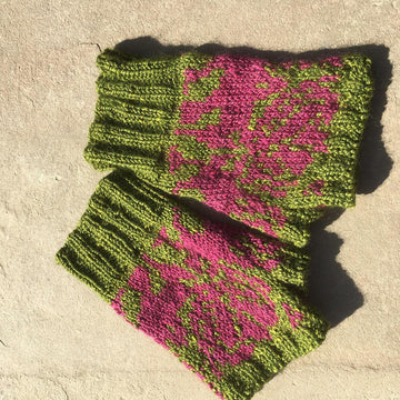 October Rose Mitts
