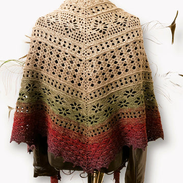 Flat Triangular Scarf "Graia"