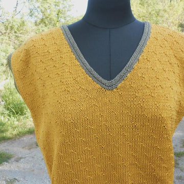 ELIA PIANA TOP in cotton