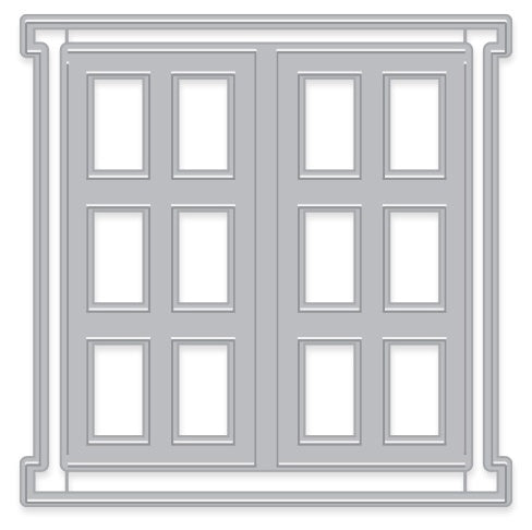 Hero Arts Paper Layering Dies - Window Shutters