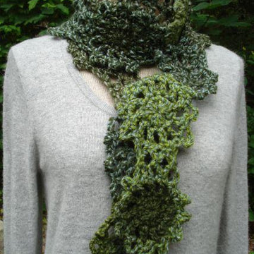 A Puzzle of Circles Scarf - PA-313