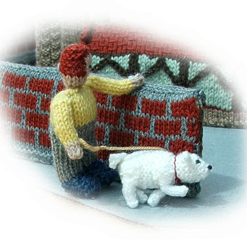 Village School toy knitting pattern