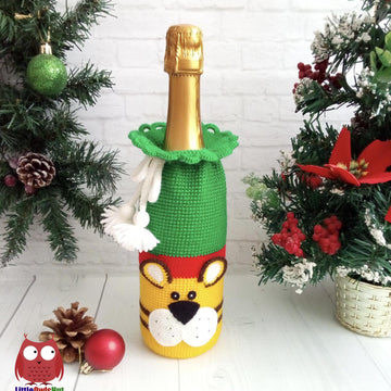 315 Tiger Bottle cover sleeve