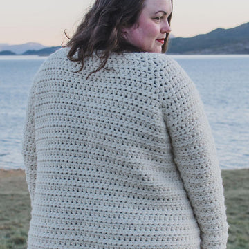 Classic Raglan Cardigan - Super Bulky Edition