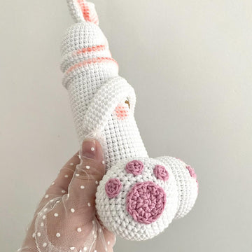 Cute Easter Bunny Penis funny crochet toy