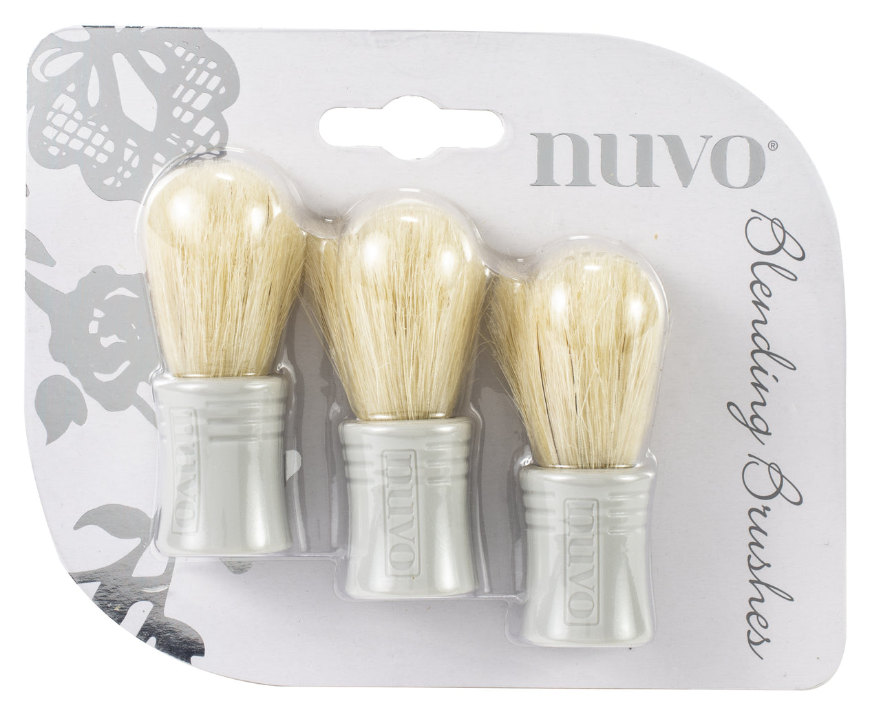 Tonic Studios Nuvo Blending Brushes 3/Pkg - 558898