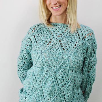 Crochet Sweater OverSized SYDNEY #1