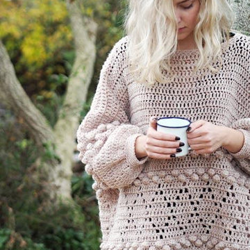Diamonds and Bobbles Jumper