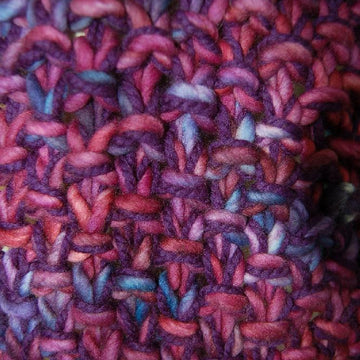 Chunky Seed Stitch Scarf