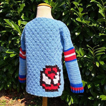 SWEATER SPiDERMAN * C2C hero sweater