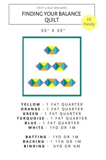 Finding Your Balance Quilt